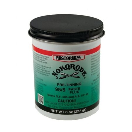 Rectorseal Corp. Nokorode 95/5 Pre-Tinning Paste, 8 oz. 14115